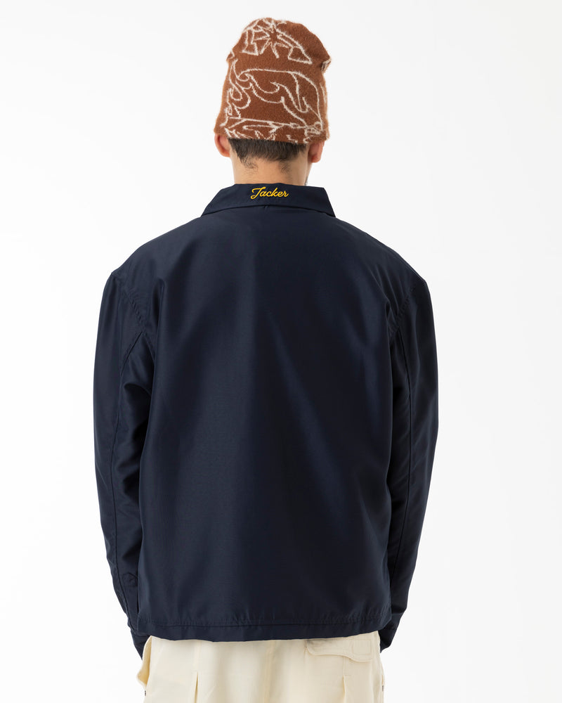 WANTON POLY JACKET - NAVY