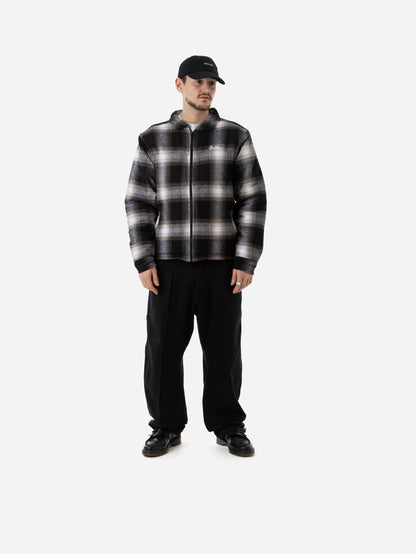 FLOWER TARTAN OVERSHIRT - MULTI