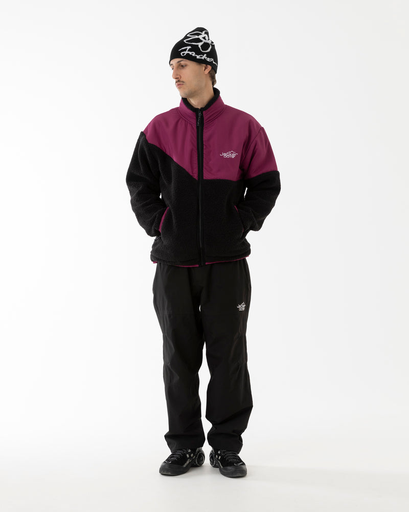 OOTS SHERPA JACKET - PURPLE