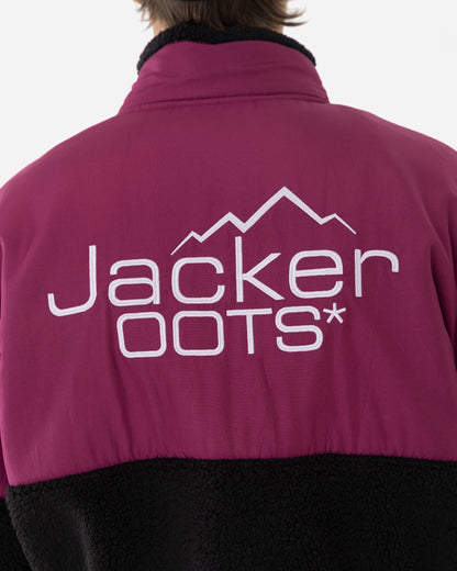 OOTS SHERPA JACKET - PURPLE