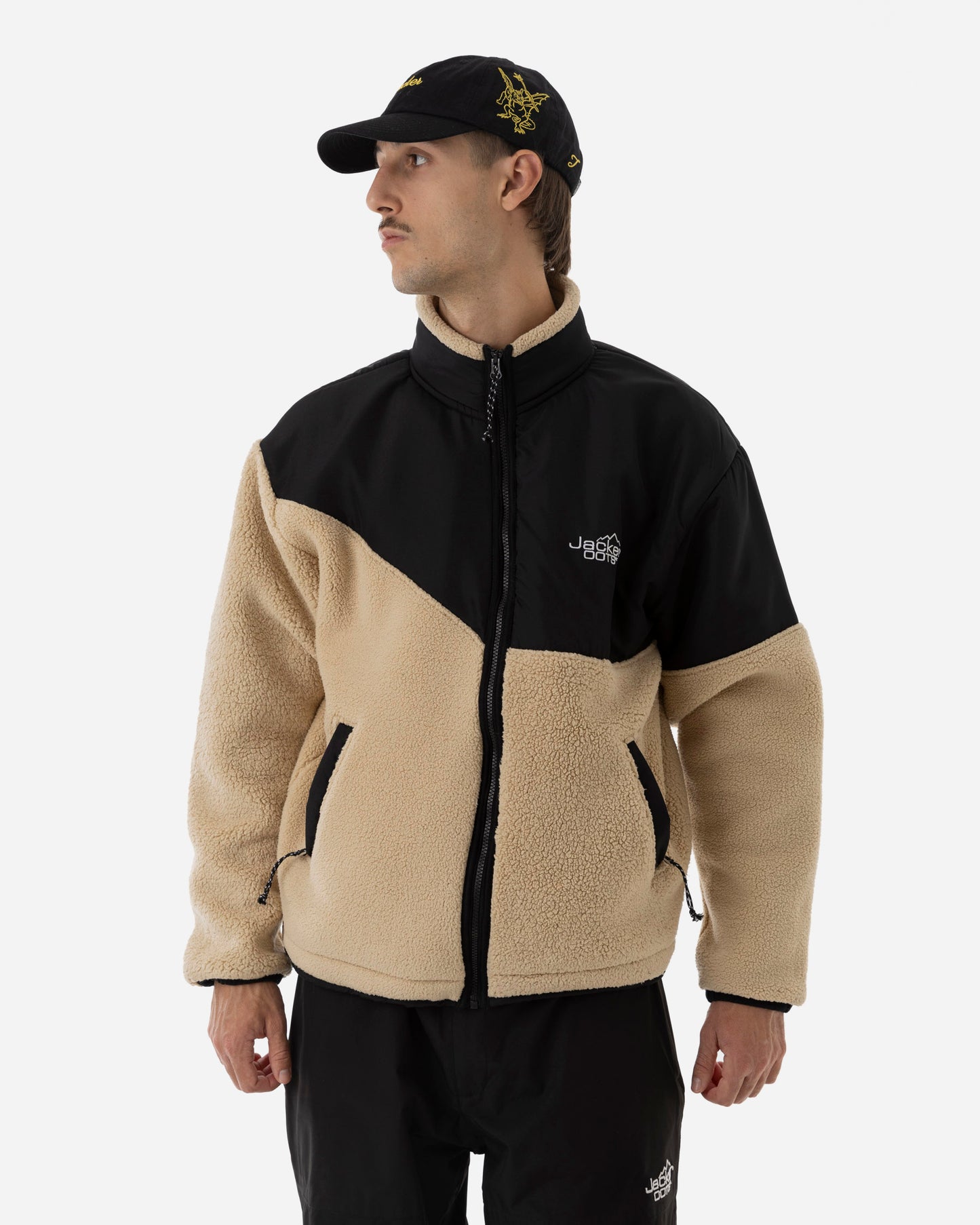 OOTS SHERPA JACKET - BEIGE