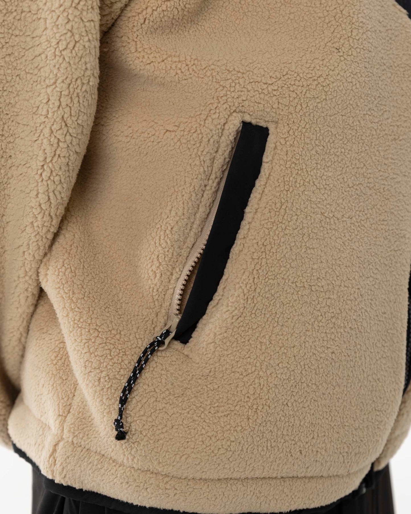 OOTS SHERPA JACKET - BEIGE