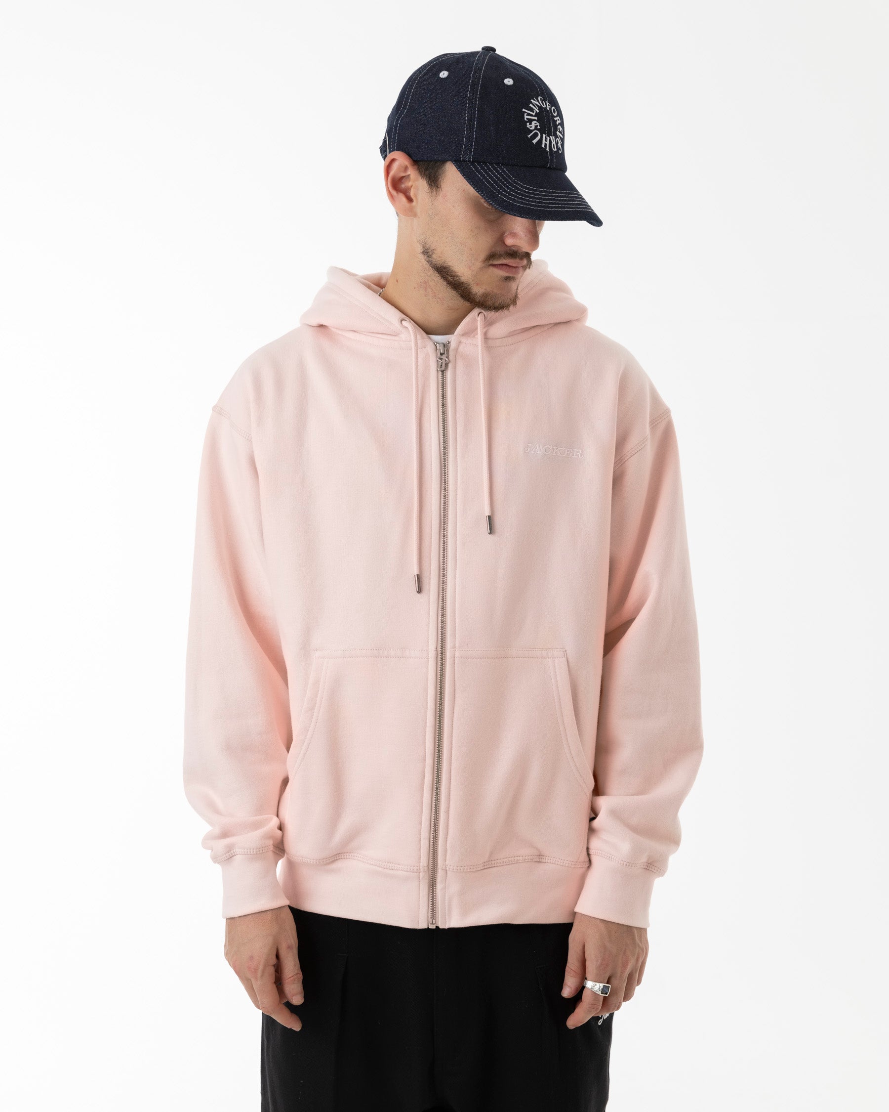 Cable Knit Zip Through Knit Hoodie - Baby Pink | Womens Knitwear | Shop Knitwear  Hoodies at CERNUCCI.COM – Cernucci