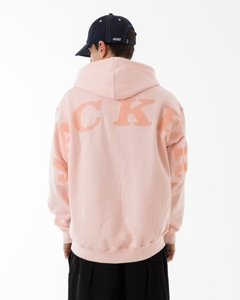 NOTORIOUS ZIPPED HOODIE - PINK