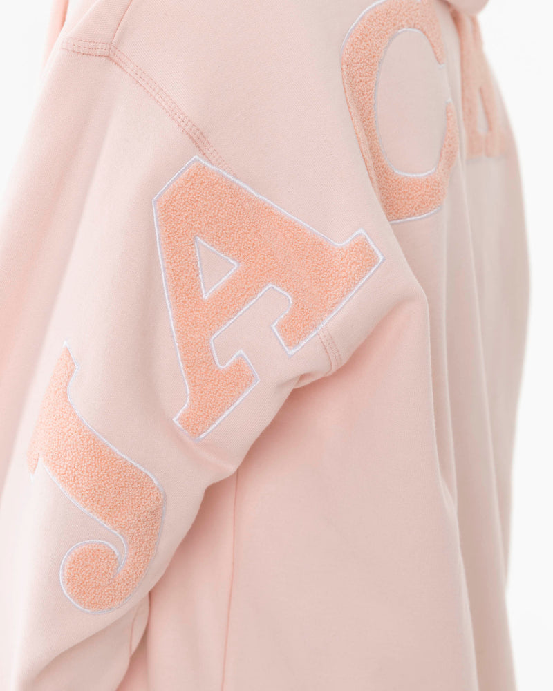 NOTORIOUS ZIPPED HOODIE - PINK