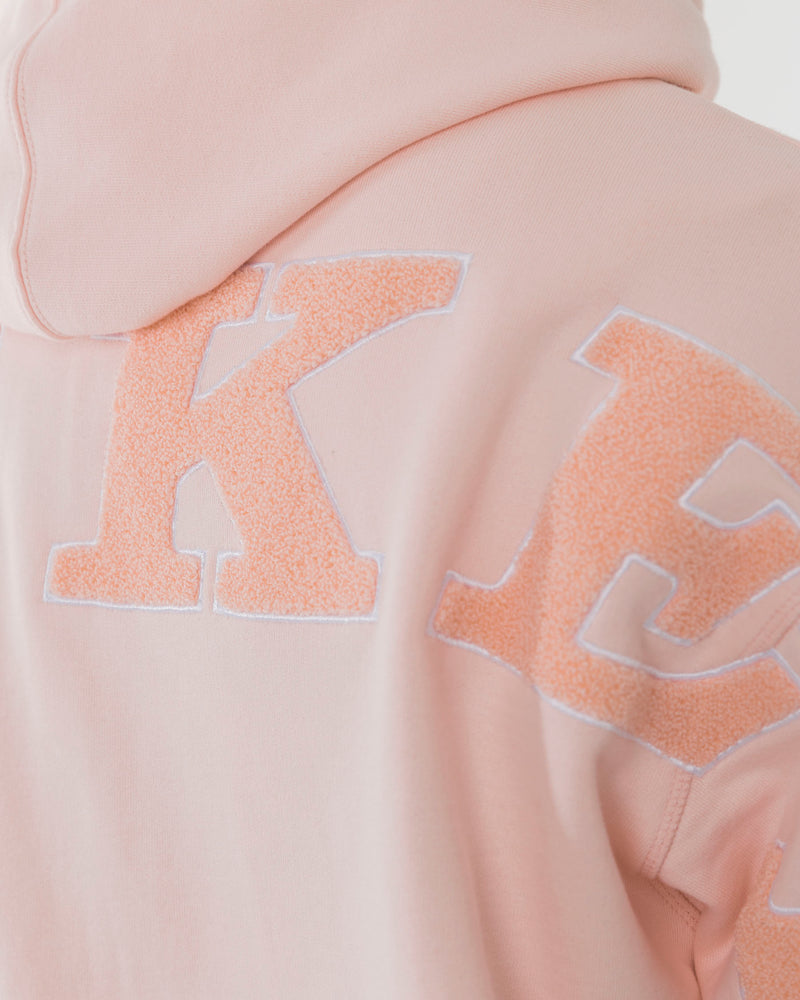 NOTORIOUS ZIPPED HOODIE - PINK