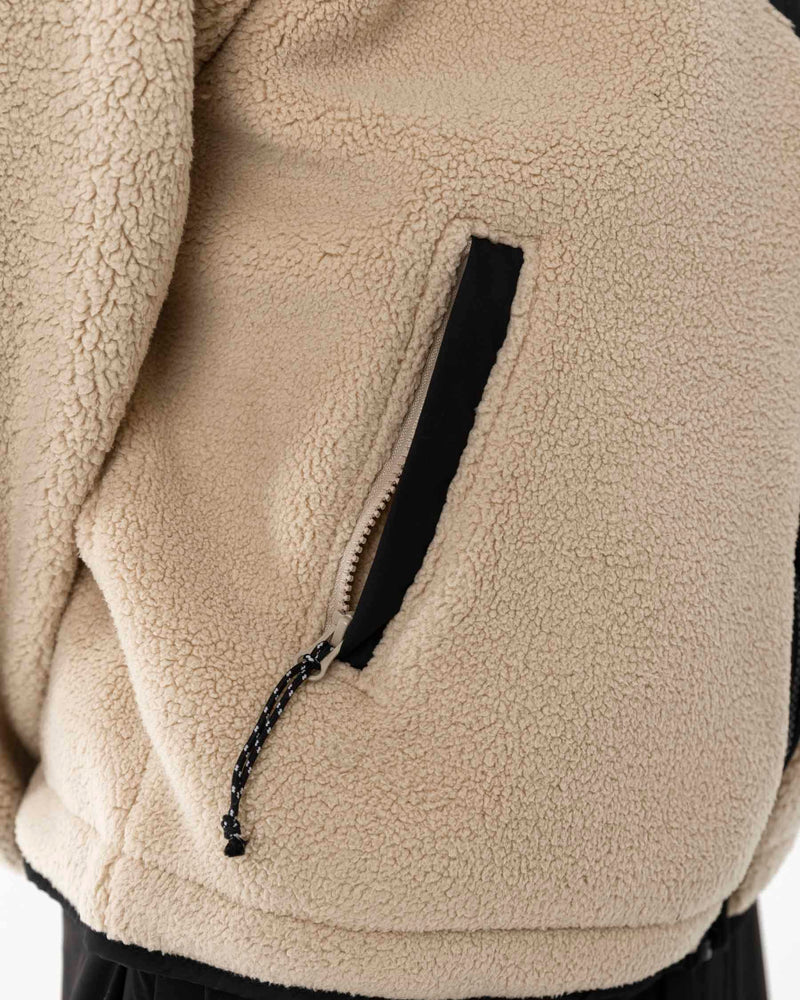 OOTS SHERPA JACKET - BEIGE