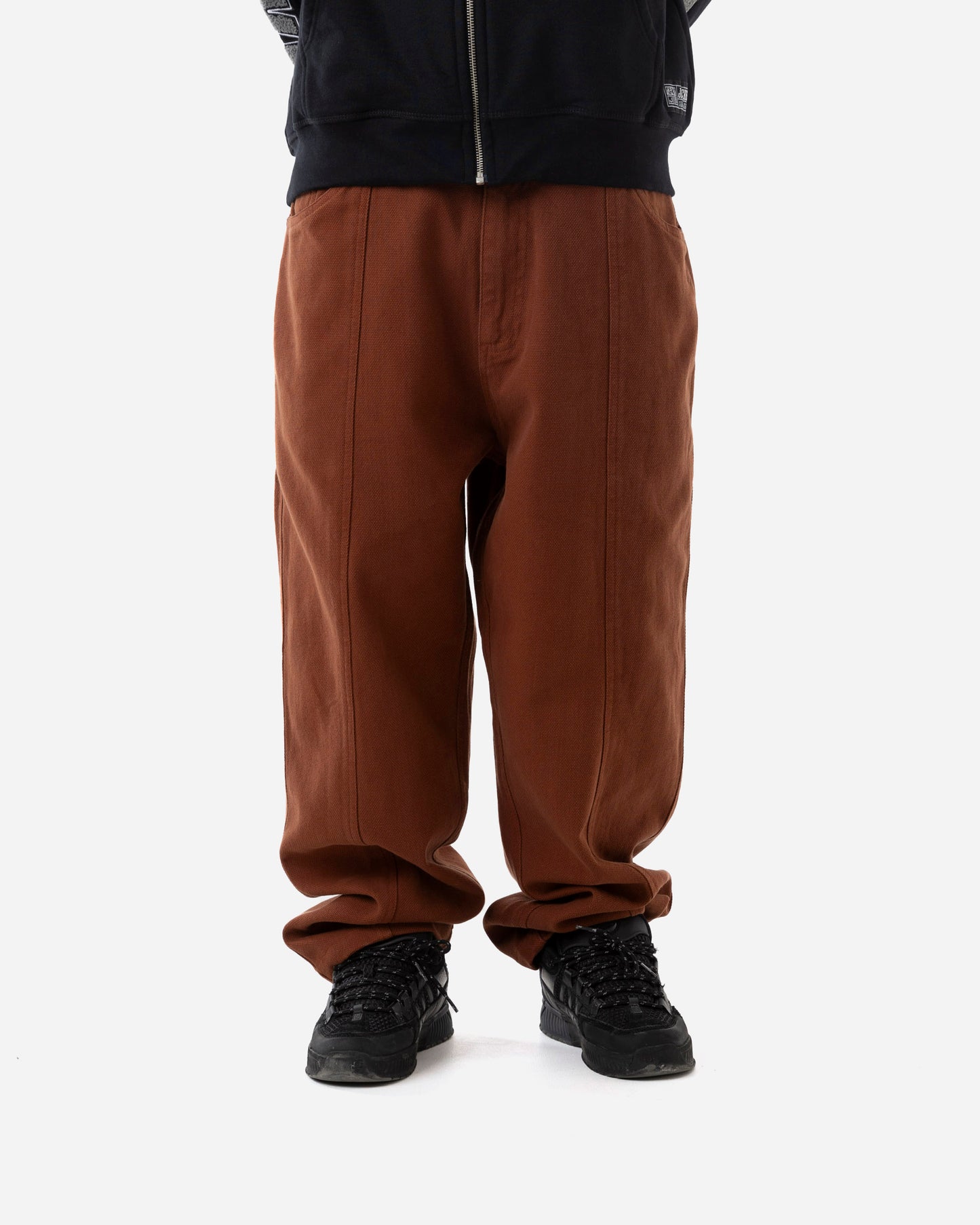 3 STRIPES PANT - BROWN