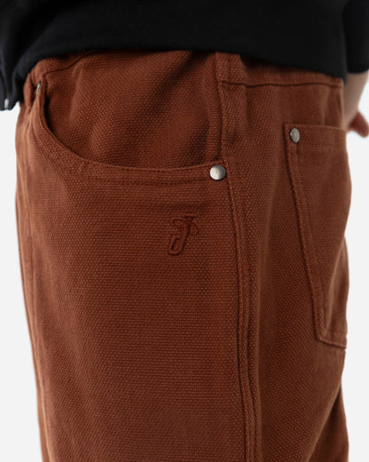 3 STRIPES PANT - BROWN