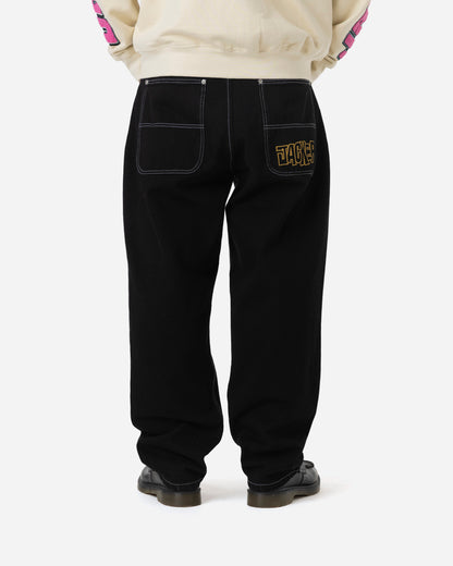 DISTILLERY BAGGY DENIM PANT - BLACK