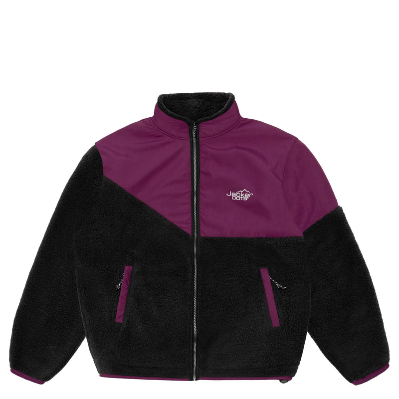 OOTS SHERPA JACKET - PURPLE