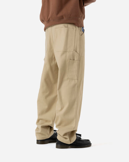 CARPENTER DOUBLE KNEE PANT - BEIGE