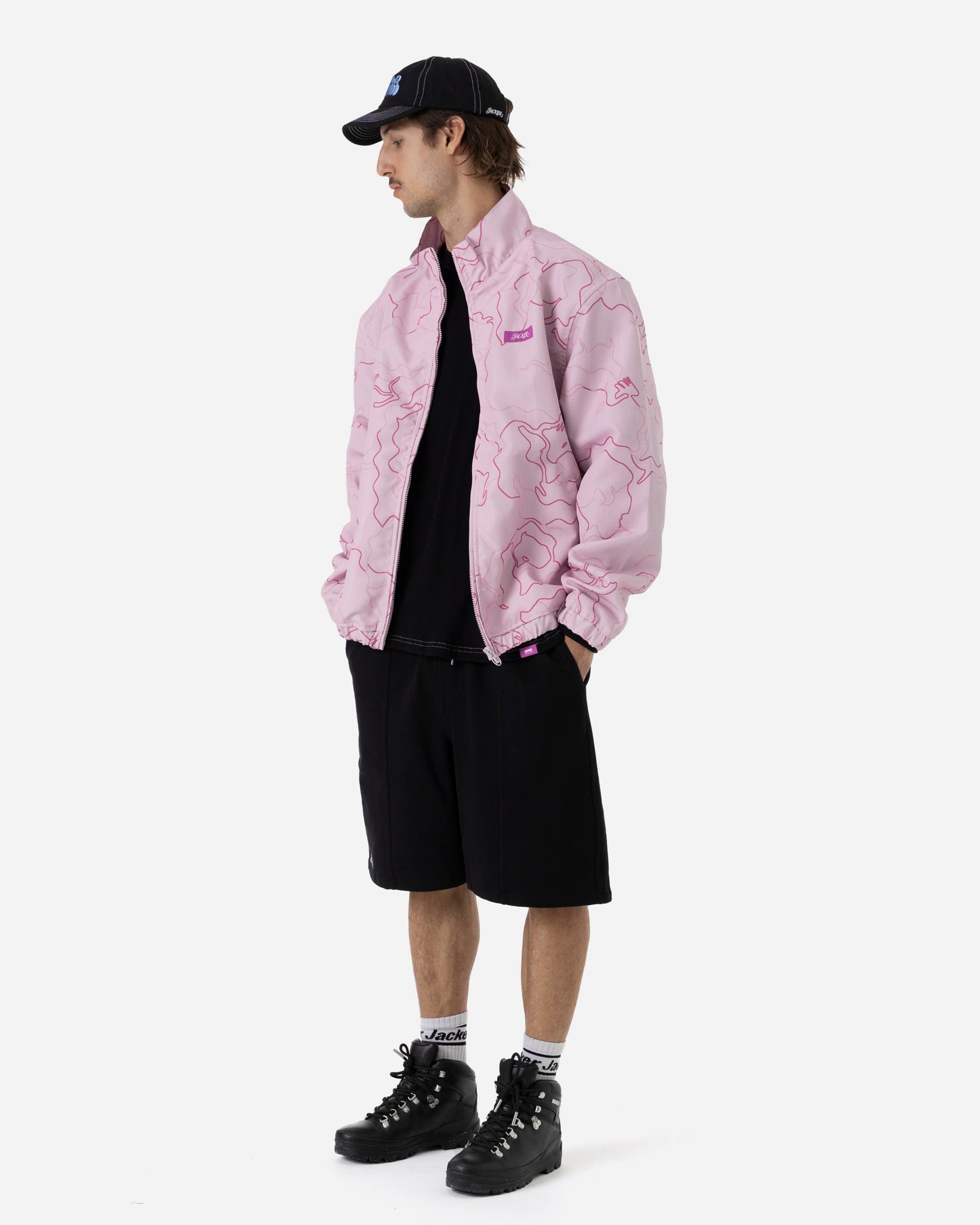 RIPSTOP NYLON JACKET - PINK