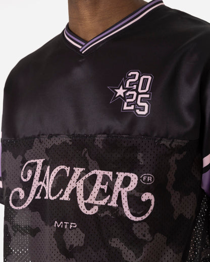 JFL ORGIA JERSEY - AOP BLACK