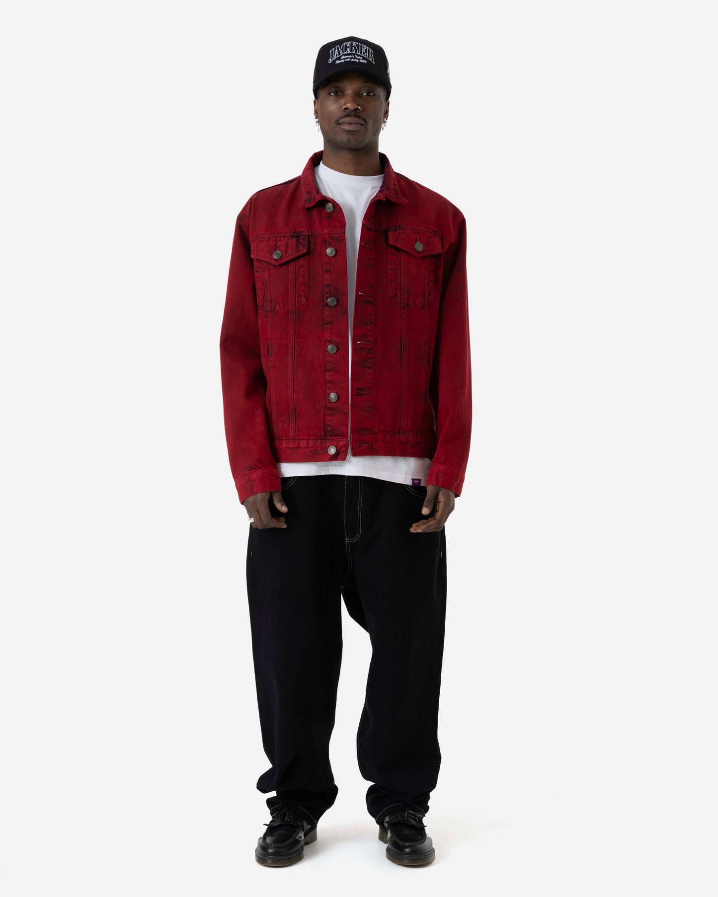 SENTENZA DENIM JACKET - RED