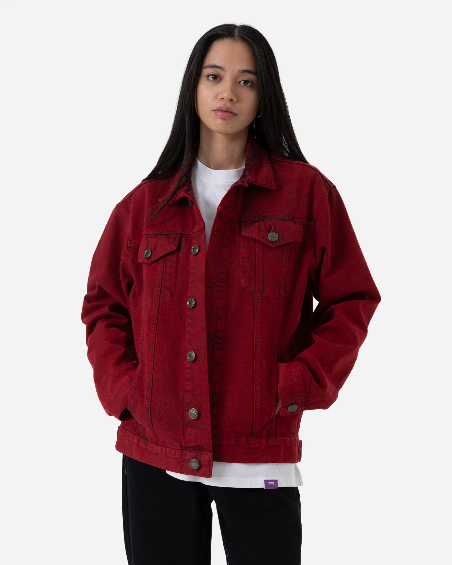 SENTENZA DENIM JACKET - RED