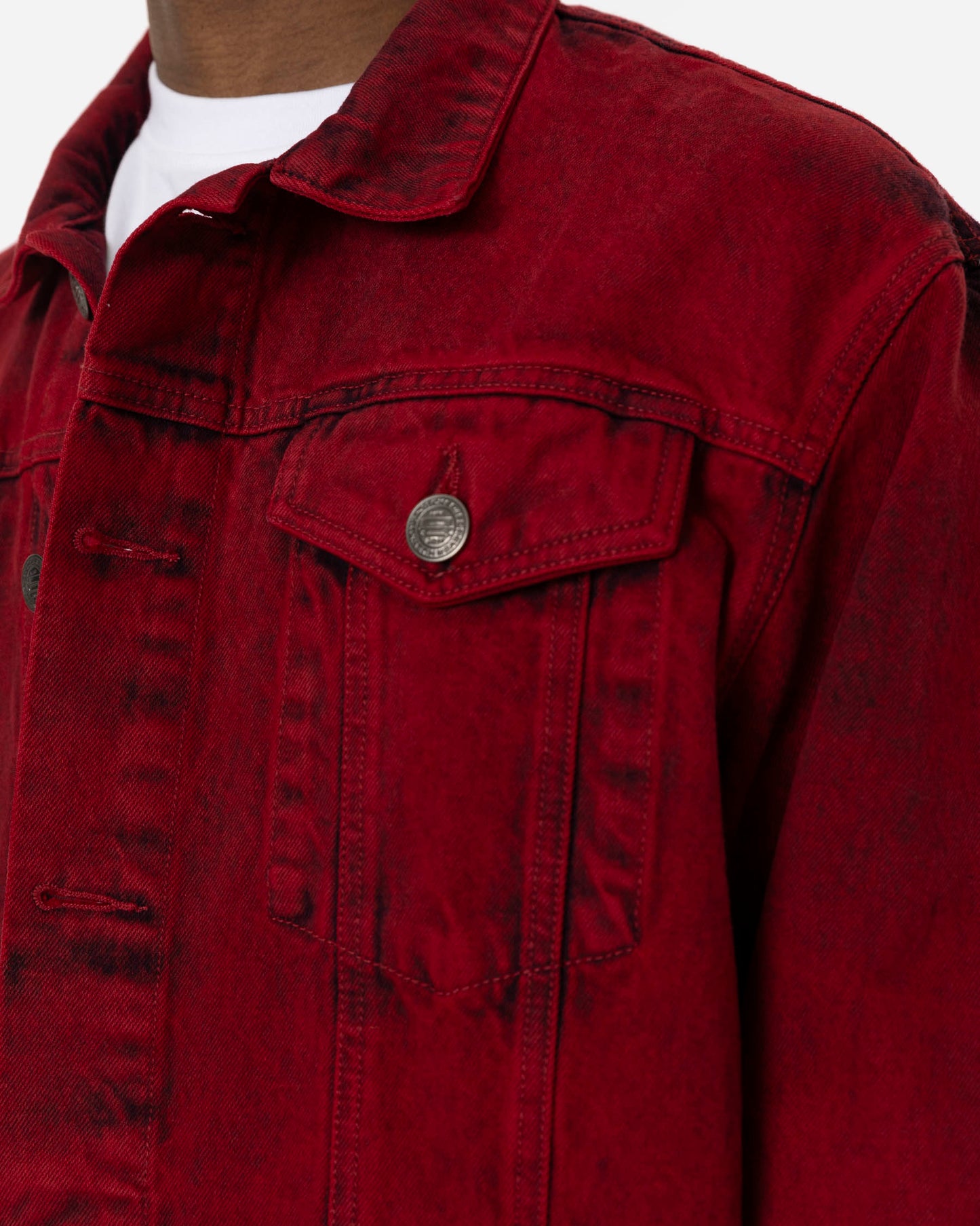 SENTENZA DENIM JACKET - RED