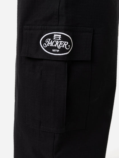 STAMP CARGO PANT - BLACK