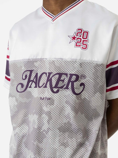 JFL ORGIA JERSEY - AOP WHITE