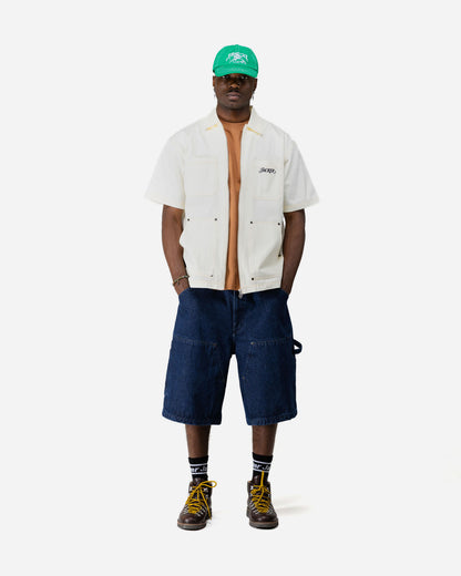 DOUBLE RIBS SHIRT - BEIGE