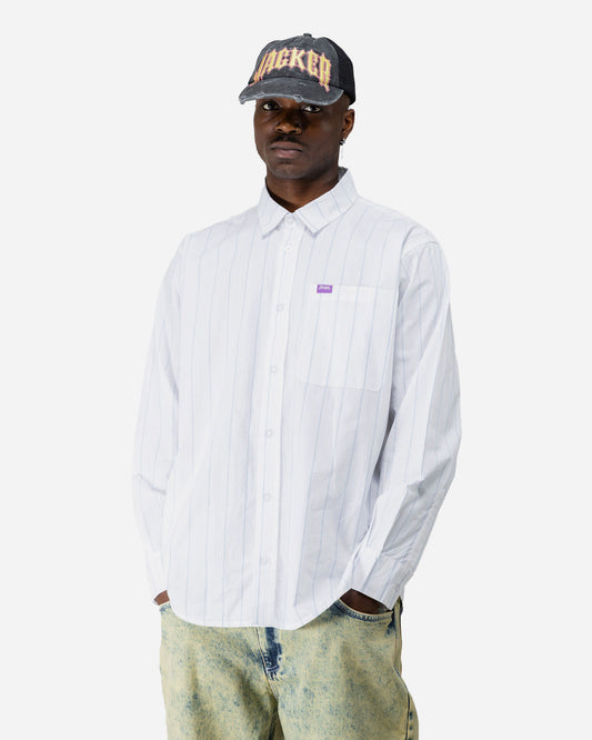 ZENITH STRIPES SHIRT - WHITE