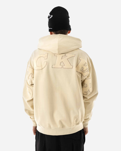 NOTORIOUS ZIPPED HOODIE - BEIGE