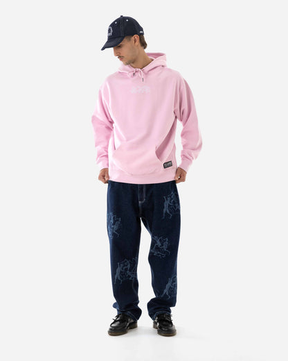 SELECT CONTRAST HOODIE - PINK