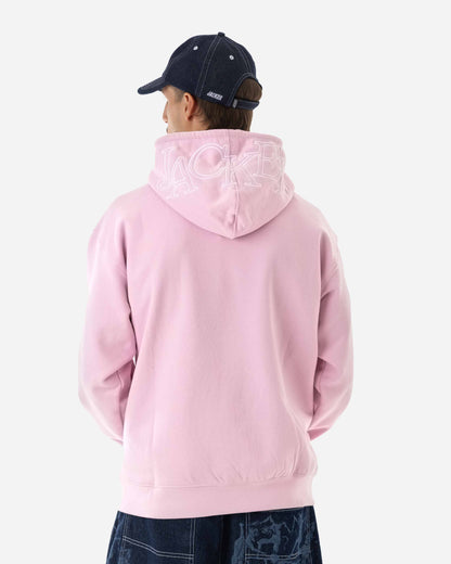 SELECT CONTRAST HOODIE - PINK