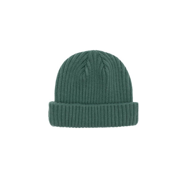 TEAM LOGO SHORT BEANIE - TEAL