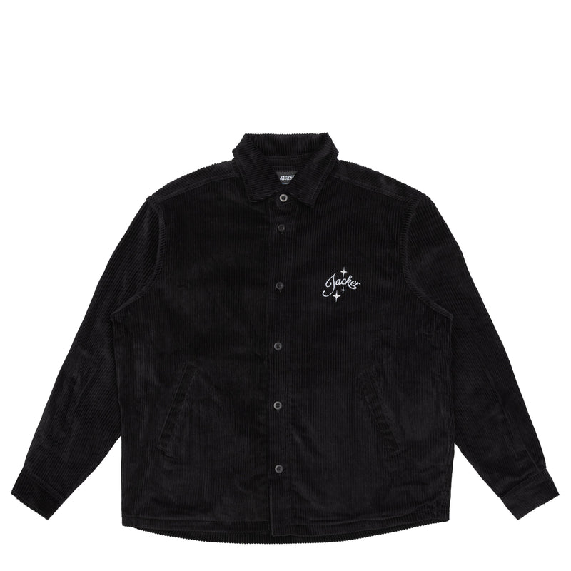 VACATION OVERSHIRT CORDUROY - BLACK