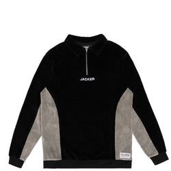 VELVET POLO - BLACK - JACKER