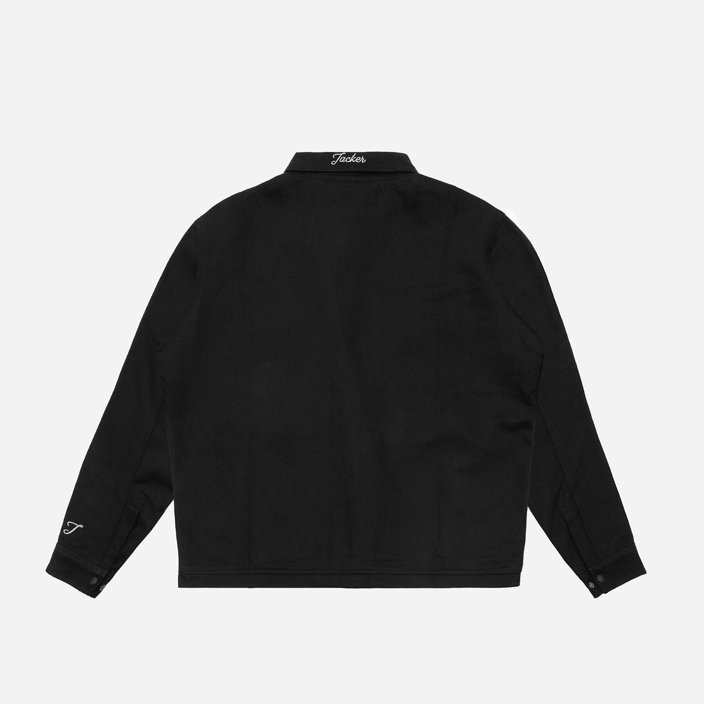 WANTON TWILL JACKET - BLACK