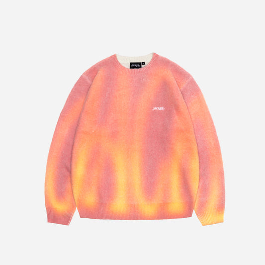 BLUR MOHAIR CREWNECK - MULTI