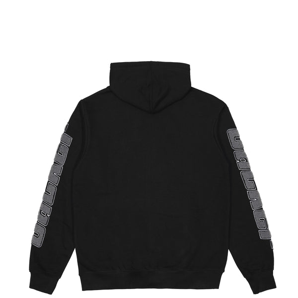 ABSOLEM ZIPPED HOODIE - BLACK