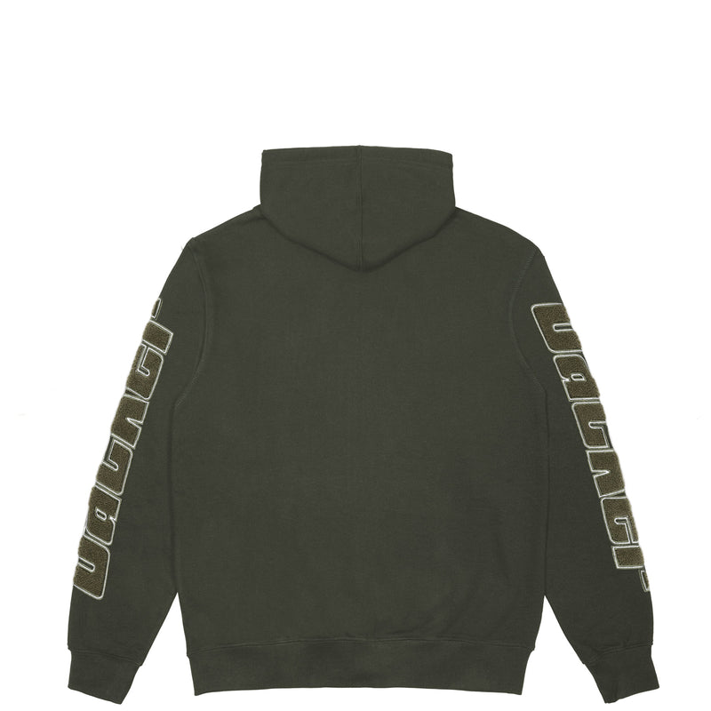 ABSOLEM ZIPPED HOODIE - GREEN