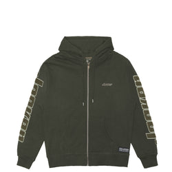 ABSOLEM ZIPPED HOODIE - GREEN