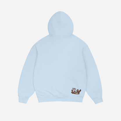 SQUIRREL GANG HOODIE - BLUE