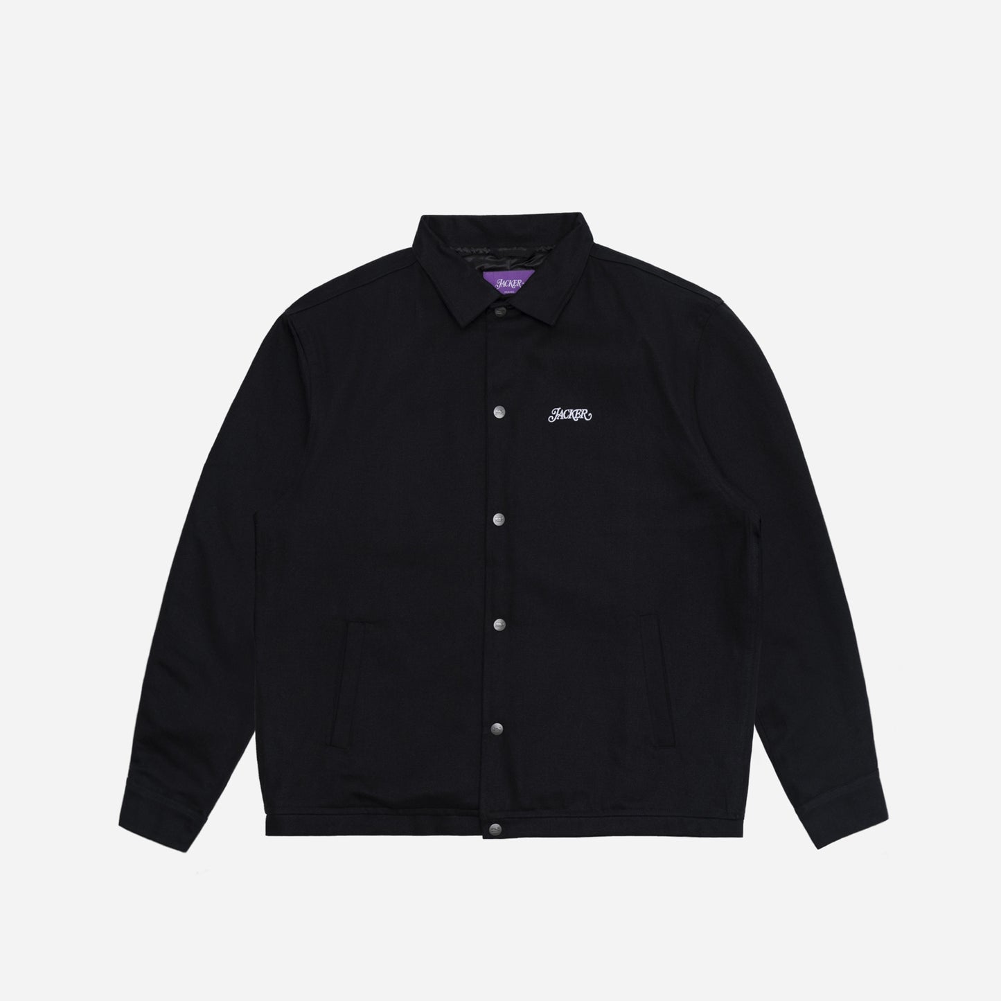 KEYCHAIN COACH JACKET - BLACK