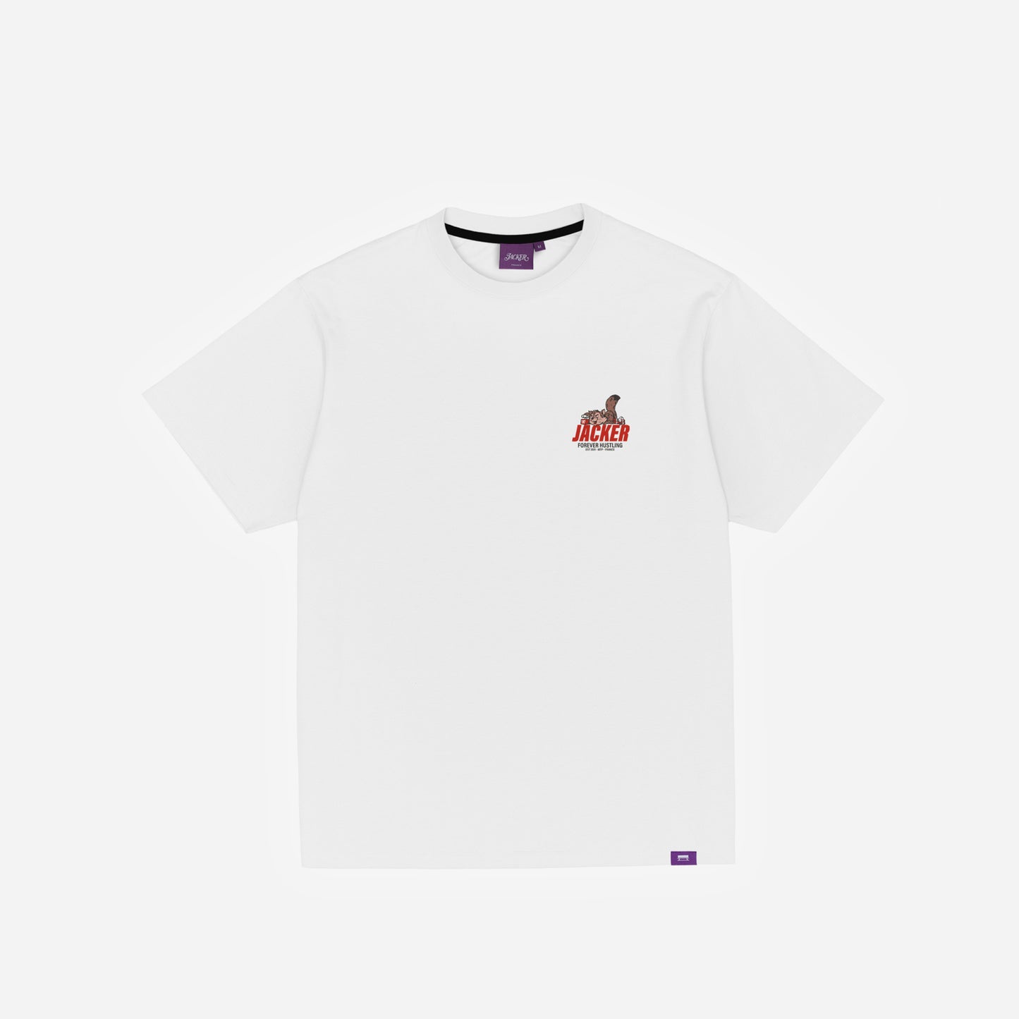 SQUIRREL GANG T-SHIRT - WHITE