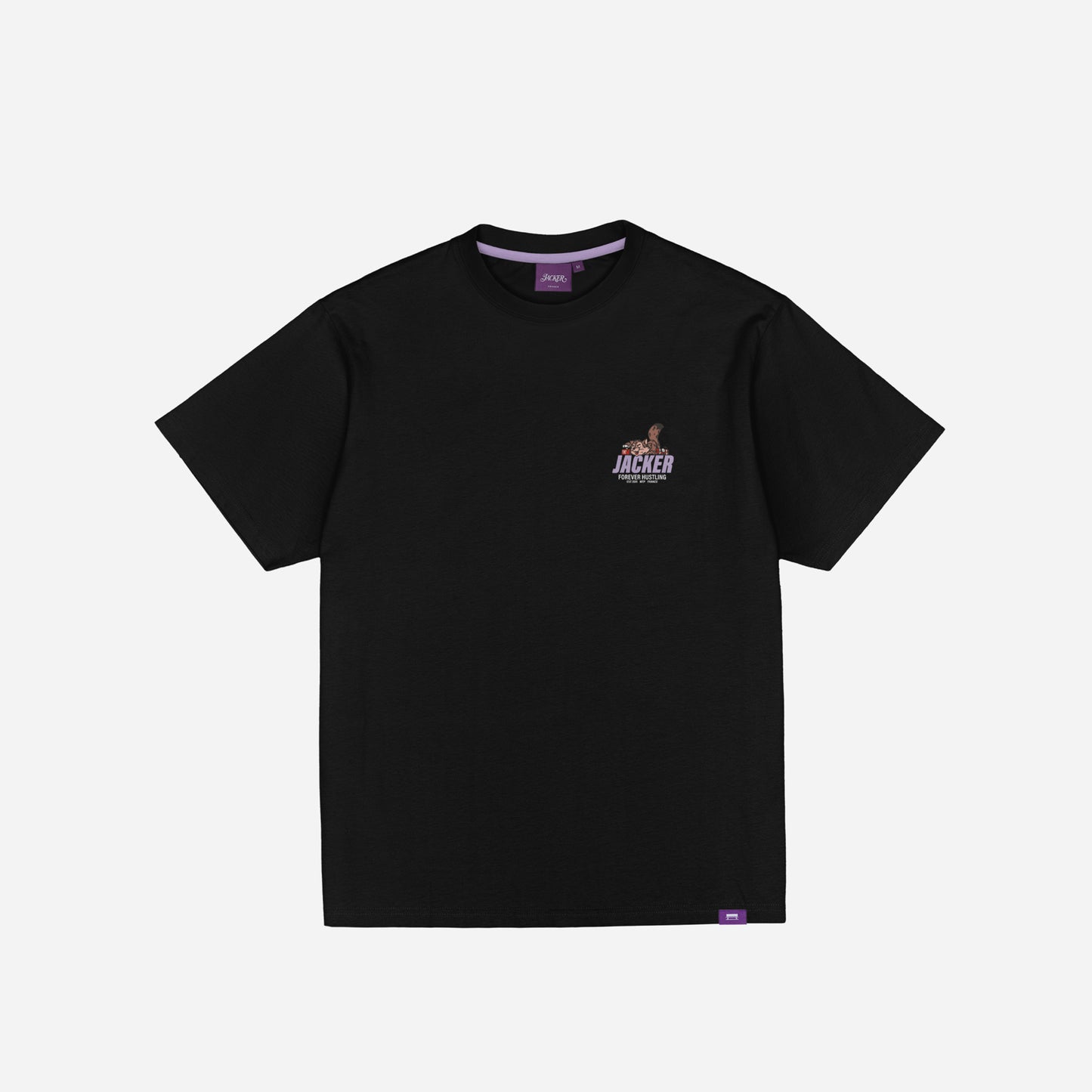 SQUIRREL GANG T-SHIRT - BLACK