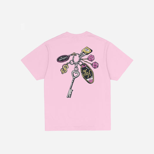 KEYCHAIN T-SHIRT - PINK