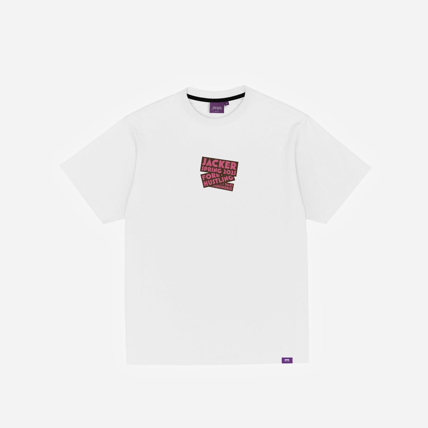 MAROQUIN BAG T-SHIRT - WHITE