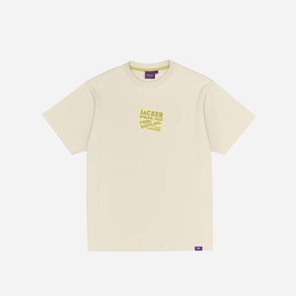 MAROQUIN BAG T-SHIRT - BEIGE