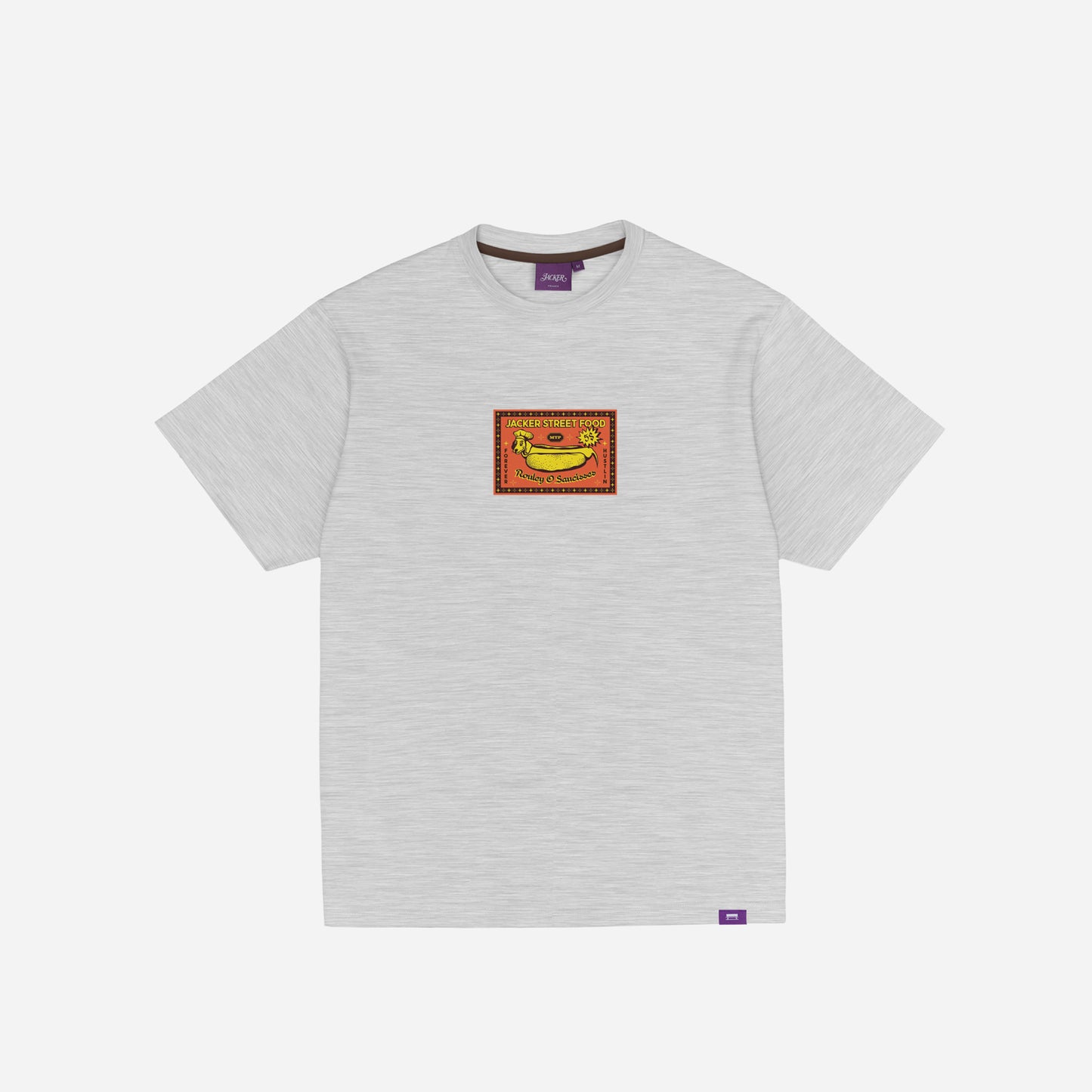 HOT DOGGY T-SHIRT - GREY