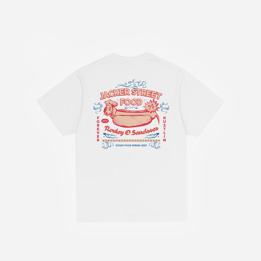 HOT DOGGY T-SHIRT - WHITE