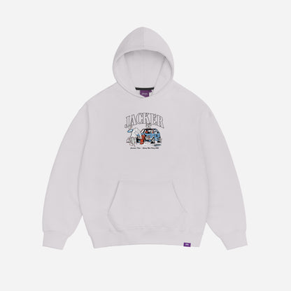 RATS PARTY HOODIE - GREY