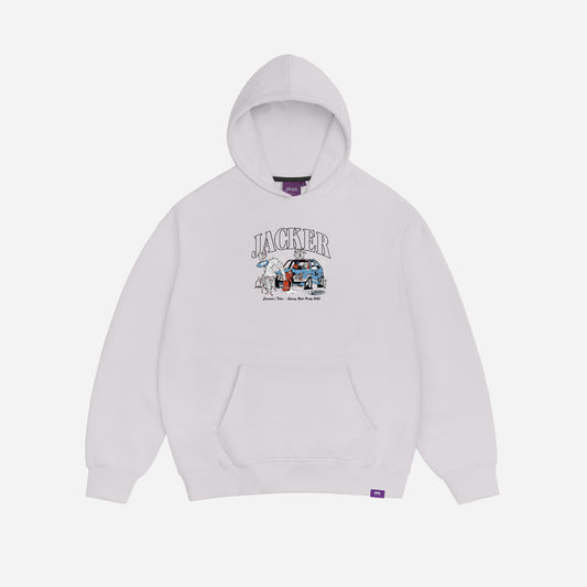 RATS PARTY HOODIE - GREY