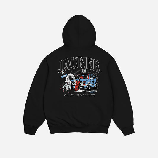 RATS PARTY HOODIE - BLACK