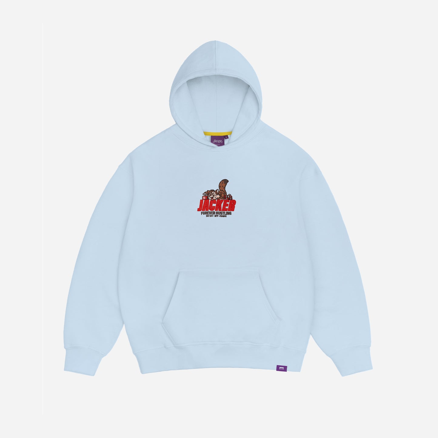 SQUIRREL GANG HOODIE - BLUE