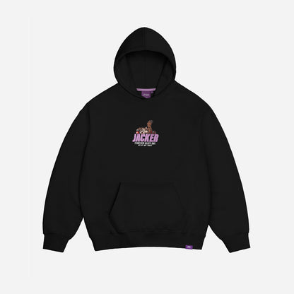 SQUIRREL GANG HOODIE - BLACK